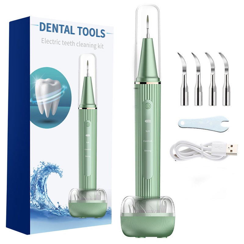 Ultrasonic Dental Cleaner Household Dental Cleaner Multifunctional Intelligent Dental Cleaner Dental Cleaner Dental Care Dental Calculi - Image 1